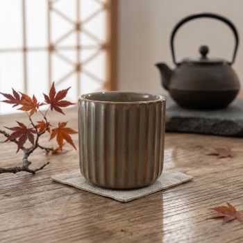 GULSOO Gelas Keramik Kopi Teh Vintage Japanese Style Ceramic Cup - GS145