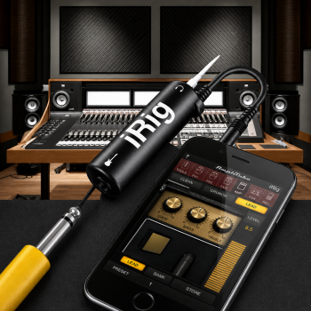 iRig AmpliTube Gitar Adapter Interface for iPhone iPod Touch iPad - IRIG-0003