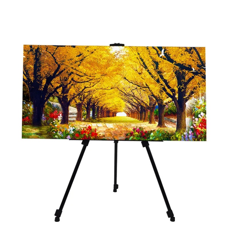 BOMAN Tripod Stand Lukis Canvas Portable Metal Sketch Easel 1.58M - SLC-10 Gambar produk BOMAN Tripod Stand Lukis Canvas Portable Metal Sketch Easel 1.58M - SLC-10 - 2