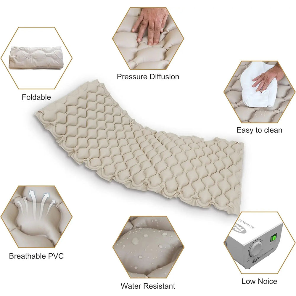 Komwel Kasur Decubitus Matras Angin Manual Medical Air Inflatable - Jn10 Gambar produk Komwel Kasur Decubitus Matras Angin Manual Medical Air Inflatable - Jn10 - 1