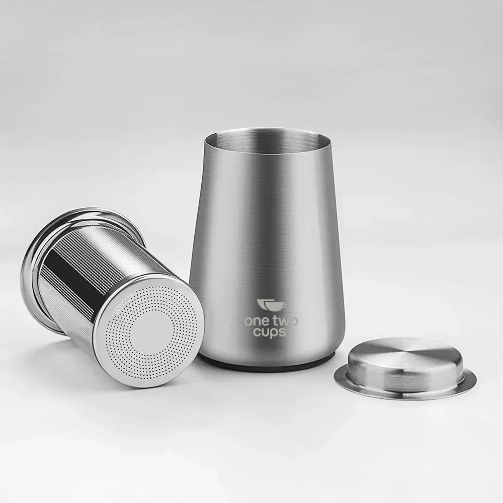 One Two Cups Tempat Bubuk Kopi Filter Powder Cup Stainless Steel - OKL01 Gambar produk One Two Cups Tempat Bubuk Kopi Filter Powder Cup Stainless Steel - OKL01 - 5