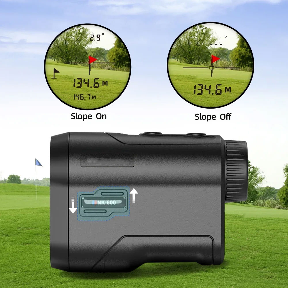 REVASRI Teropong Ukur Jarak Golf Range Finder Digital 650 Yards - NK-600 Gambar produk REVASRI Teropong Ukur Jarak Golf Range Finder Digital 650 Yards - NK-600 - 6