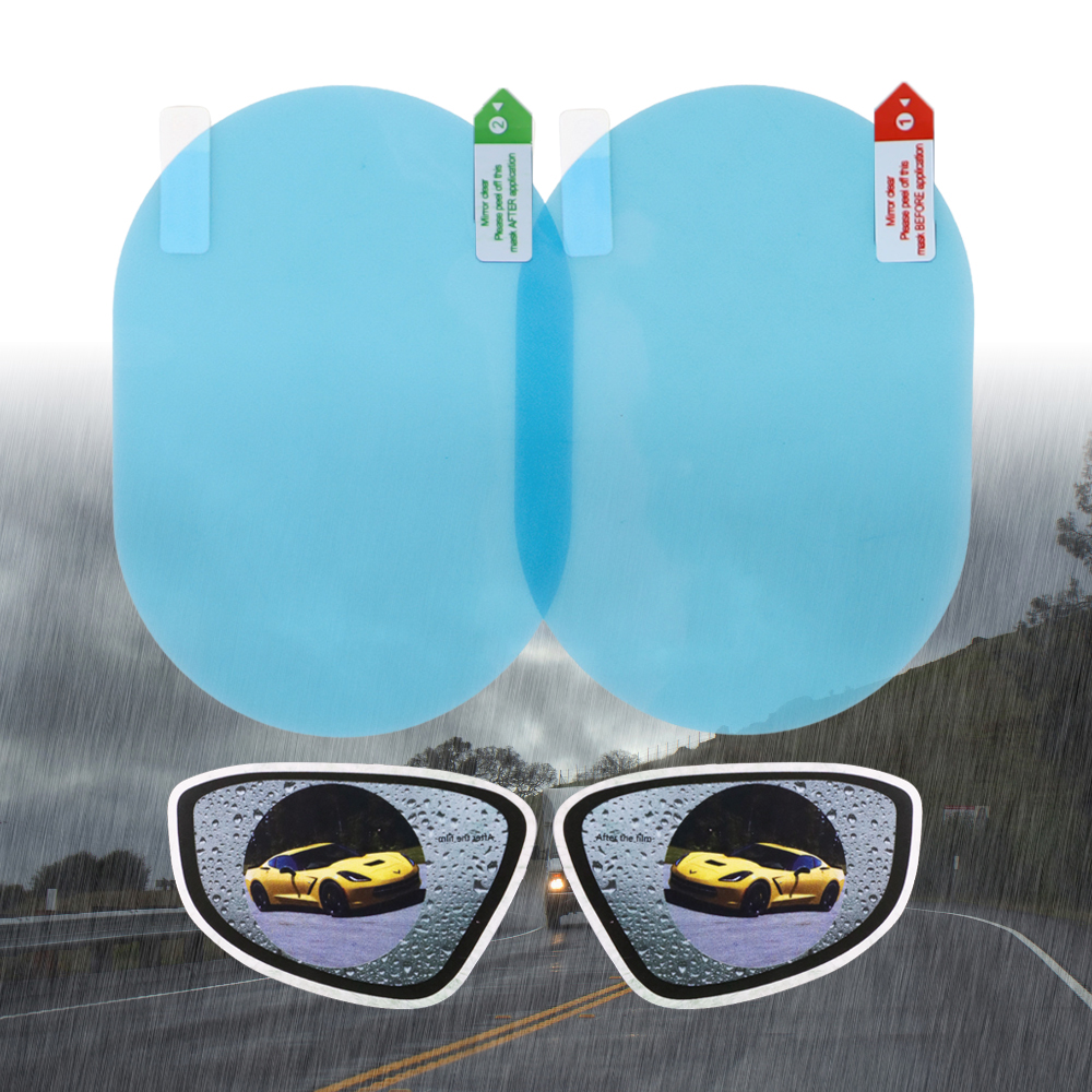 XZT Pelindung Kaca Spion Mobil Film Anti Fog Rainproof 2 PCS 95x135mm - 2414 Gambar produk XZT Pelindung Kaca Spion Mobil Film Anti Fog Rainproof 2 PCS 95x135mm - 2414 - 5