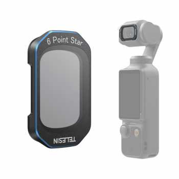 Gambar produk TELESIN 6 Point Star Camera Lens Filter for DJI Osmo Pocket 3/4 - S5-FLT-51-TDJ - 5