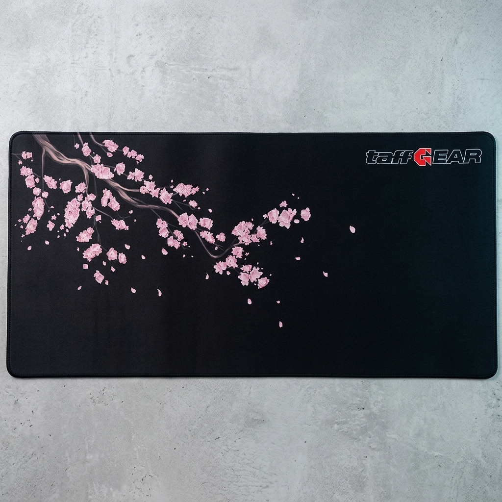 TaffGEAR Mouse Pad Sakura Desk Mat Anti Slip 600x300x3mm - LN010 Gambar produk TaffGEAR Mouse Pad Sakura Desk Mat Anti Slip 600x300x3mm - LN010 - 2