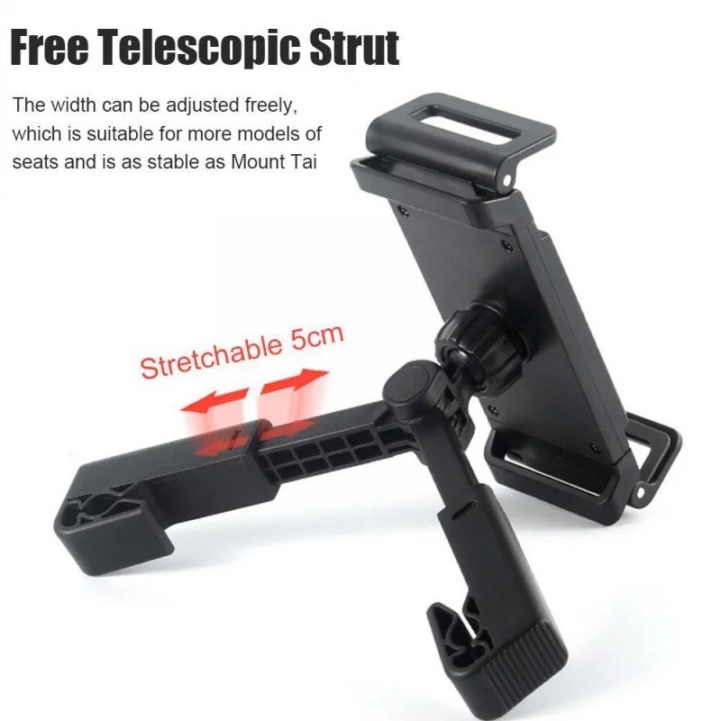 Karomu Holder HP Mobil Headrest Clamp 360 Rotation Car Phone Holder - HM-15 Gambar produk Karomu Holder HP Mobil Headrest Clamp 360 Rotation Car Phone Holder - HM-15 - 2