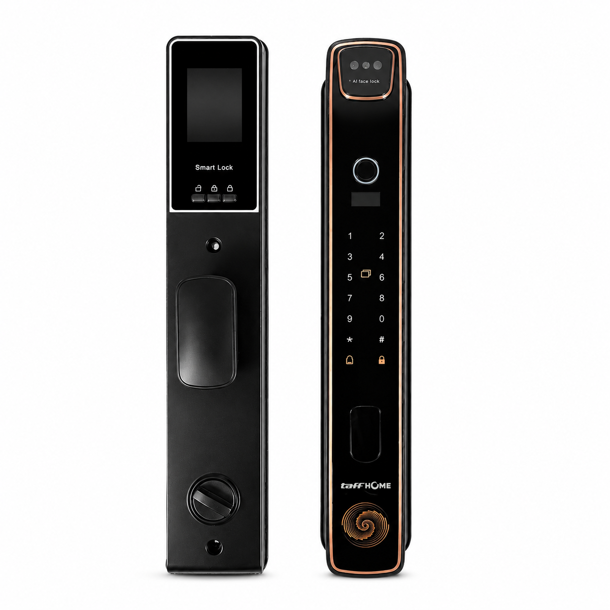 TaffHOME Smart Door Lock Fingerprint Face Recognition Password - 5S Gambar produk TaffHOME Smart Door Lock Fingerprint Face Recognition Password - 5S - 1