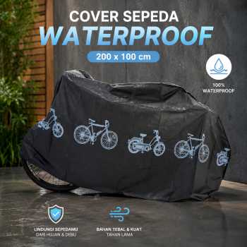 ANTRIS Sarung Cover Pelindung Sepeda Waterproof Dustproof Outdoor - ANT44