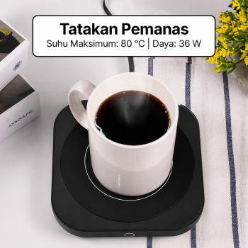 LivingHome Tatakan Pemanas Teko Teh Kopi Warmer Heating Base - DS1289