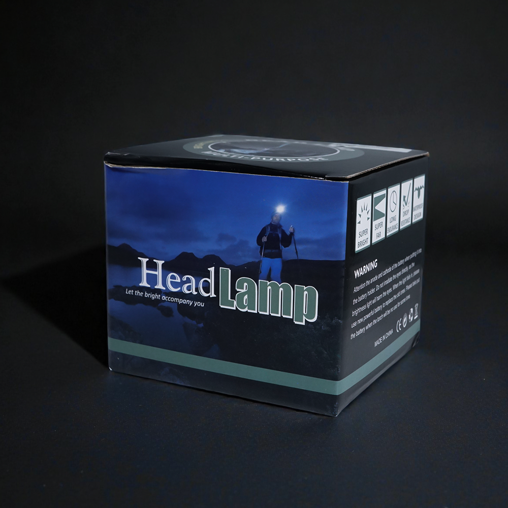 XIWANG Senter Kepala Headlamp LED XHP50 Rechargeable IPX4 20W - HP35 Gambar produk XIWANG Senter Kepala Headlamp LED XHP50 Rechargeable IPX4 20W - HP35 - Kemasan