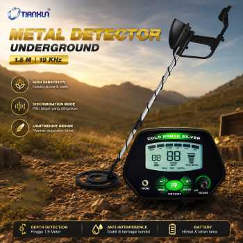 TIANXUN Pendeteksi Logam Underground Metal Gold Silver Detector Finder - MD-4090