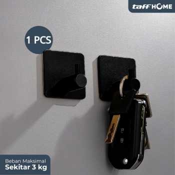 Gambar produk TaffHOME Gantungan Dinding Kapstok Hook Hanger Stainless Steel 201 - MT11