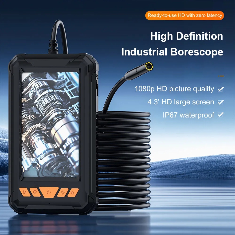 Taffware Kamera Endoskop Industrial Borescope 4.3 Inch IP67 2600mAh 5M - P380 Gambar produk Taffware Kamera Endoskop Industrial Borescope 4.3 Inch IP67 2600mAh 5M - P380 - Utama
