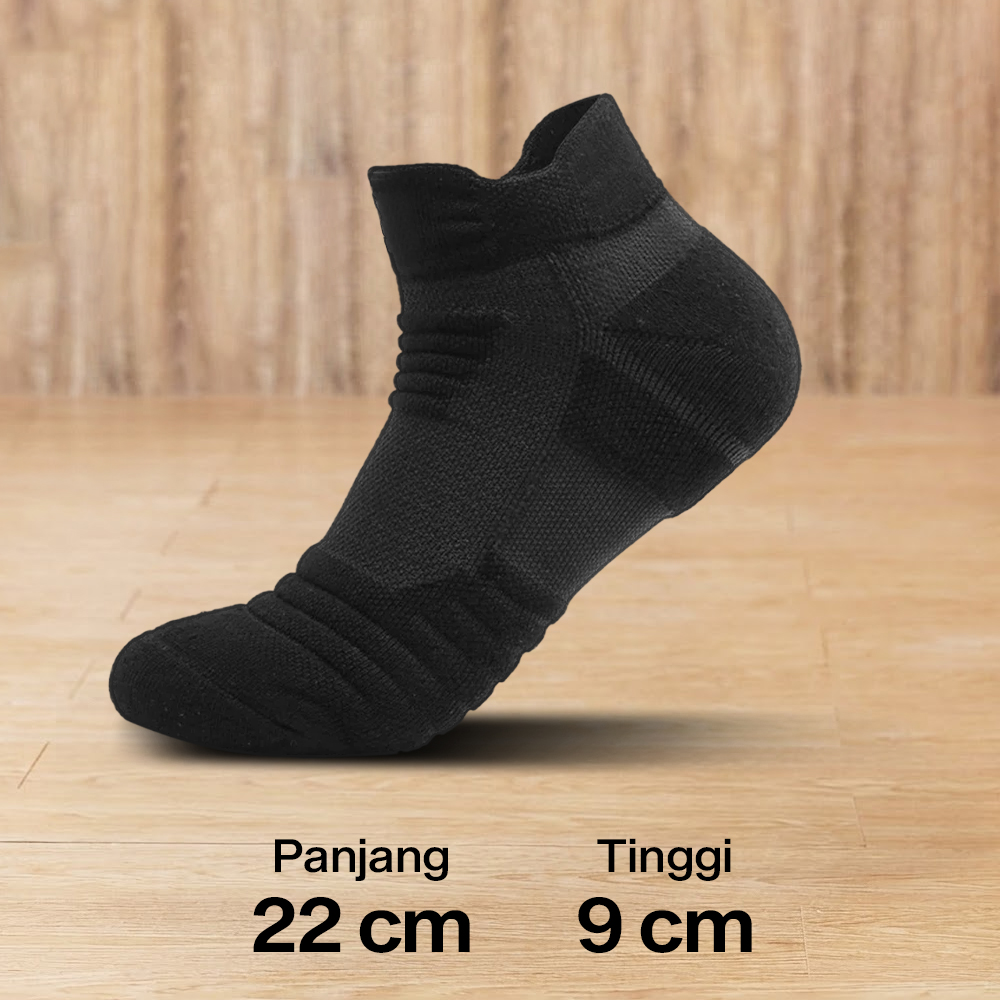 ATLKO Kaos Kaki Pendek Olahraga Towel Sock Unisex 37-46 3 Pasang - S072 Gambar produk ATLKO Kaos Kaki Pendek Olahraga Towel Sock Unisex 37-46 3 Pasang - S072 - 7