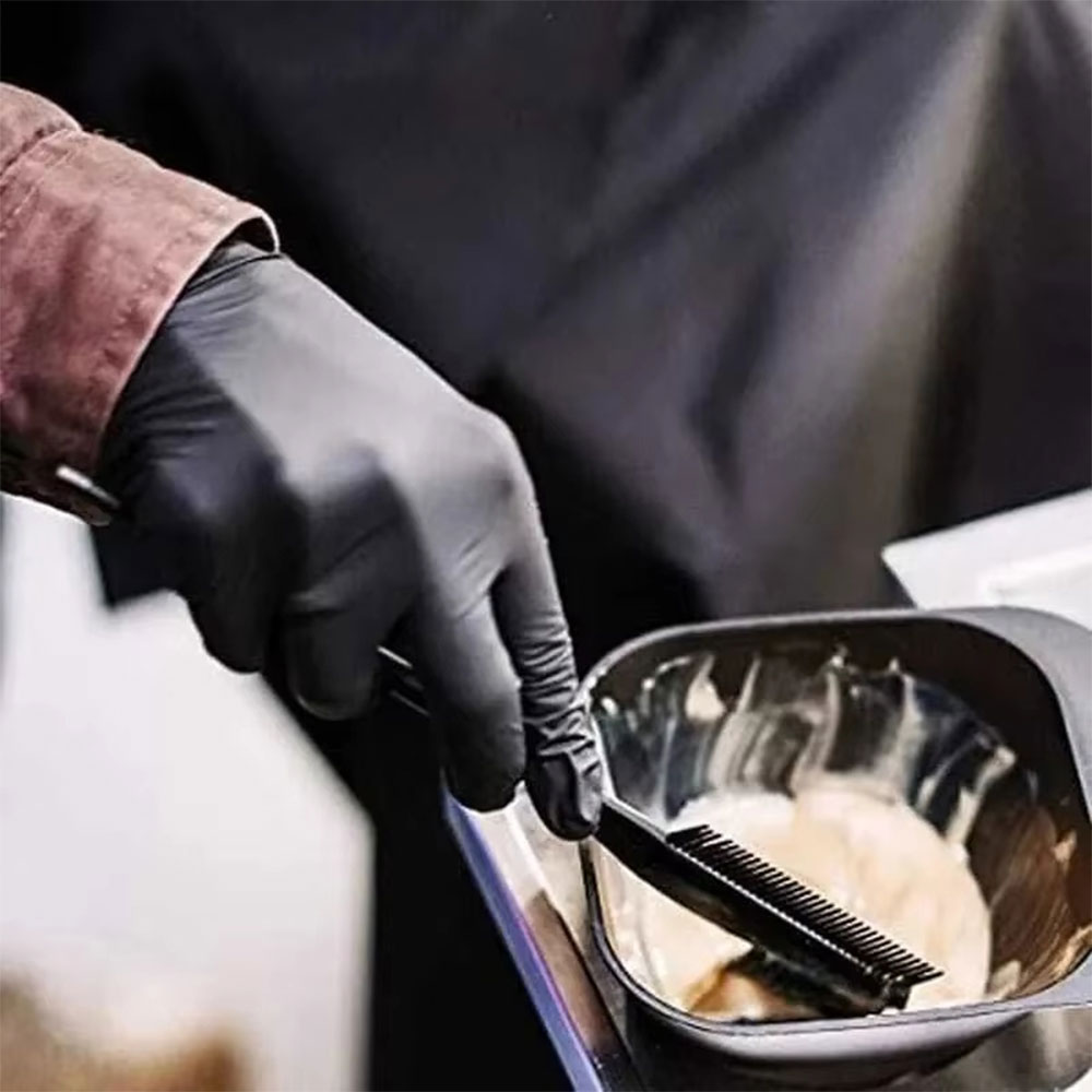 Hobf Sarung Tangan Nitril Karet Cuci Piring Cleaning Gloves Disposable M - ST010 Gambar produk Hobf Sarung Tangan Nitril Karet Cuci Piring Cleaning Gloves Disposable M - ST010 - 3