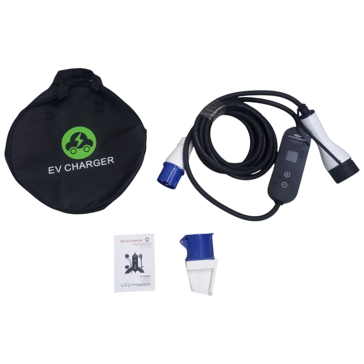 Gambar produk OTOHEROES Charger Mobil Listrik EV 1-Phase 32A 7kW CEE to Type2 Female - EVC01 - 5