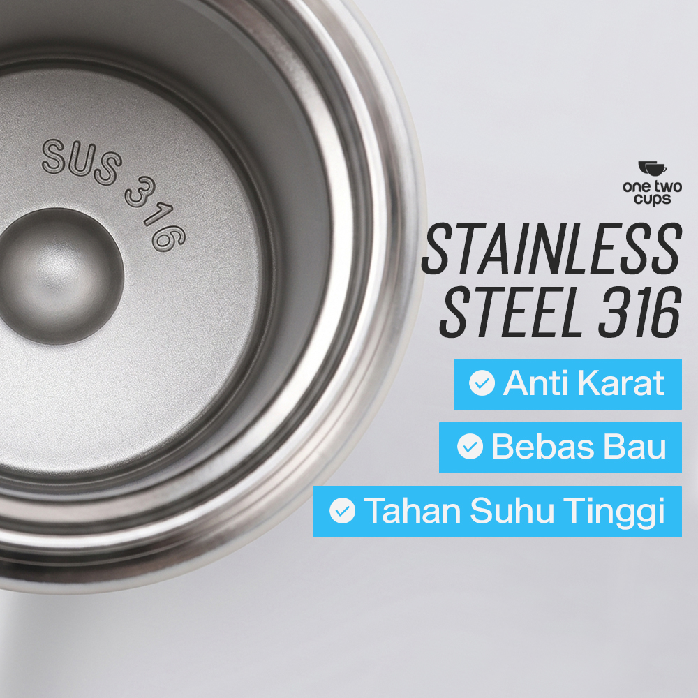 One Two Cups Botol Minum Tumbler Air Panas Dingin Double Spout 1.7L - ZY269 Gambar produk One Two Cups Botol Minum Tumbler Air Panas Dingin Double Spout 1.7L - ZY269 - 1