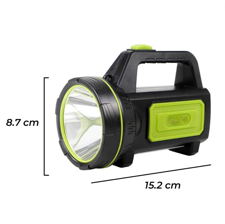 TaffLED ZanCaKa Senter LED Dual Xenon Rechargeable 10W 13500 Lumens - Q3 Gambar produk TaffLED ZanCaKa Senter LED Dual Xenon Rechargeable 10W 13500 Lumens - Q3 - 3