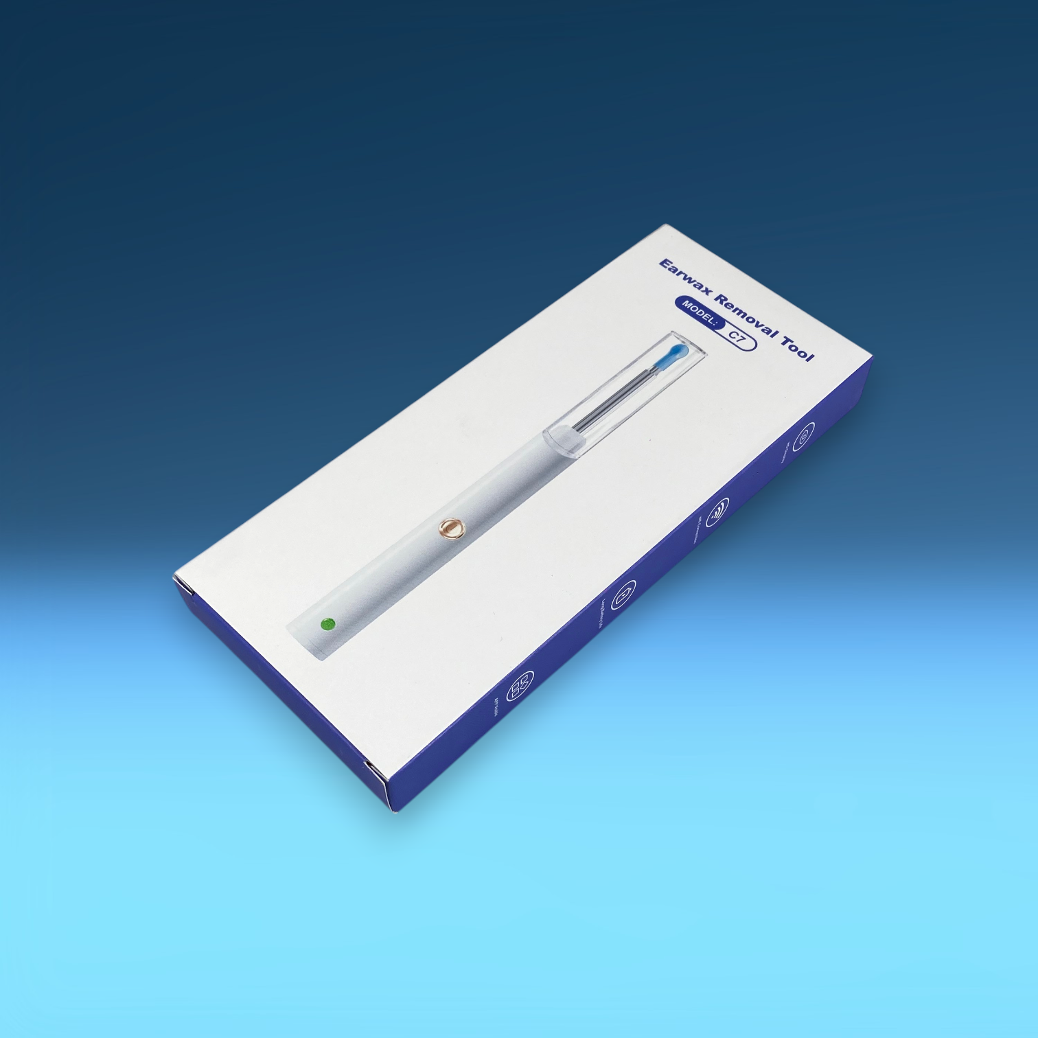 SEEDOR Kamera Pembersih Telinga Korek Kuping Otoskop Endoscope HD WiFi - C7 Gambar produk SEEDOR Kamera Pembersih Telinga Korek Kuping Otoskop Endoscope HD WiFi - C7 - Kemasan
