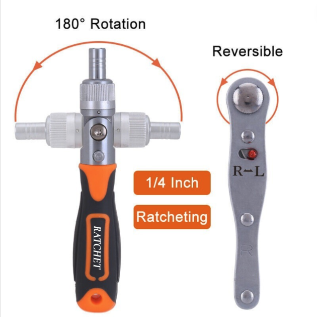 AOTUO Set Kunci Ratchet Screwdriver Household Repair Tools 38in1 - 2880A Gambar produk AOTUO Set Kunci Ratchet Screwdriver Household Repair Tools 38in1 - 2880A - 1