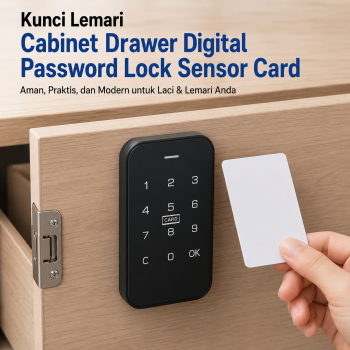 Boland Kunci Lemari Cabinet Drawer Digital Password Lock Sensor Card - BL809