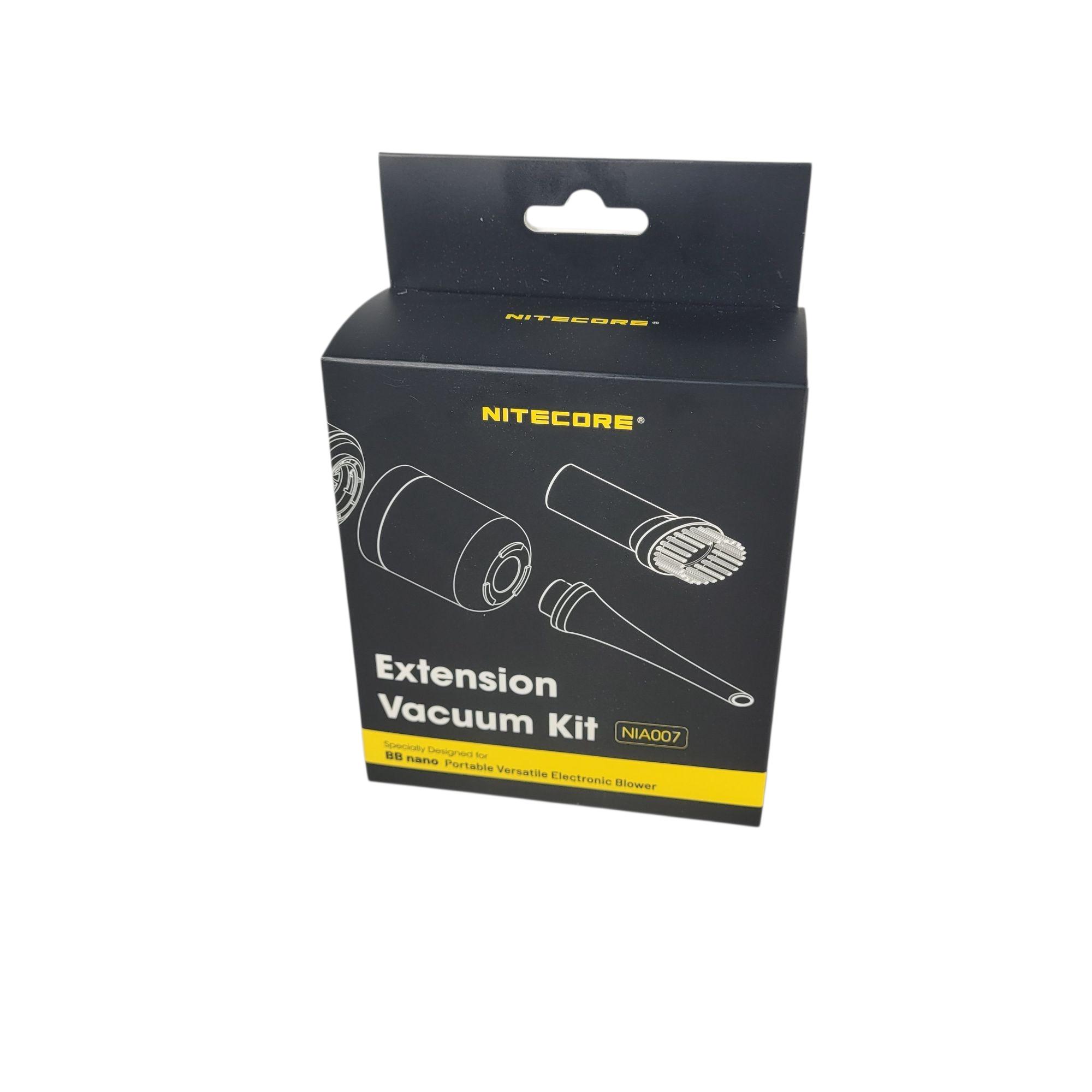 Gambar produk NITECORE Extension Vacuum Kit Nozzle Dust Bin 3in1 for BB Nano Blower - NIA007 - Kemasan