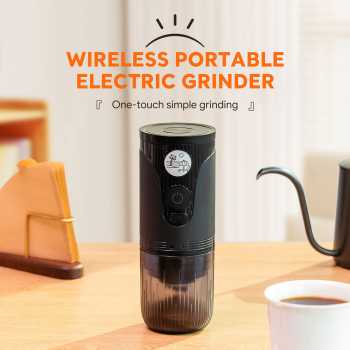 iCafilas Alat Penggiling Kopi Elektrik Coffee Grinder Adjustable - GA2709