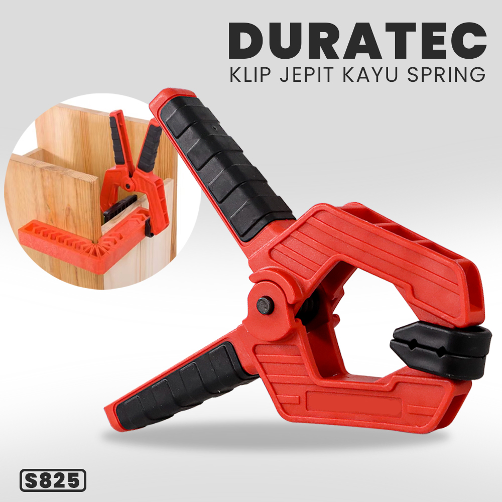 DURATEC Klip Jepit Kayu Spring Clamp Strong Wood Carpenter 9 Inch - S825 Gambar produk DURATEC Klip Jepit Kayu Spring Clamp Strong Wood Carpenter 9 Inch - S825 - Utama