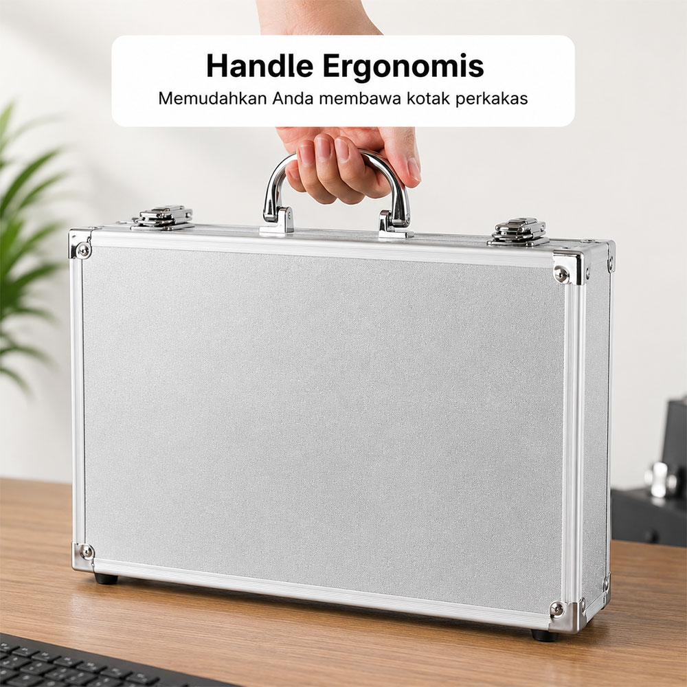 TaffGUARD Tas Koper Penyimpanan Barang Storage Toolbox Hard Case - LE20 Gambar produk TaffGUARD Tas Koper Penyimpanan Barang Storage Toolbox Hard Case - LE20 - 3