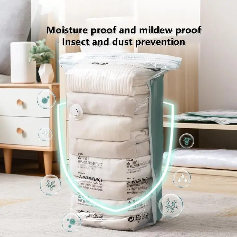 TAILI Kantong Plastik Vakum Pakaian Vacuum Bag Multifungsi 3D L - FL-10 Gambar produk TAILI Kantong Plastik Vakum Pakaian Vacuum Bag Multifungsi 3D L - FL-10 - 4