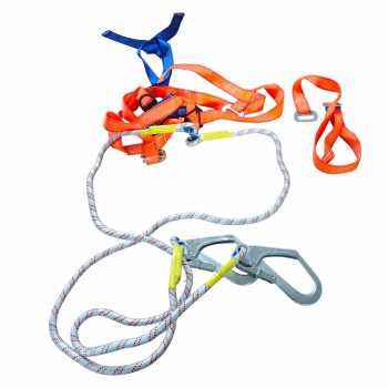 Gambar produk Stroux Safety Full Body Harness Protection Belt 1.6M Rope Type O Hooks - SRX22 - 8
