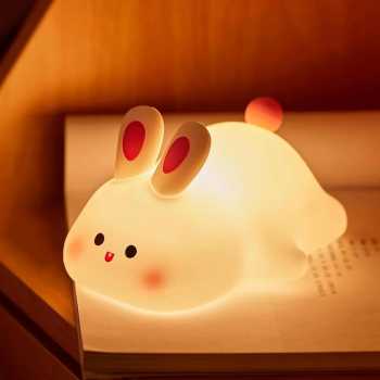 Gambar produk GEBE Lampu Tidur LED Silicone Touch Sensor Warm White 1200mAh - K-1000