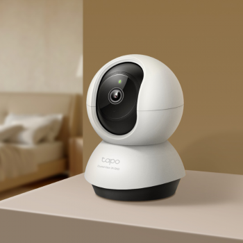 TP-LINK Kamera CCTV Indoor 2K QHD Google Home Alexa AI Detection Alarm - Tapo C220