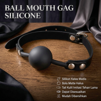 Lilicochan Prank Ball Mouth Gag Silicone Cosplay - FD54