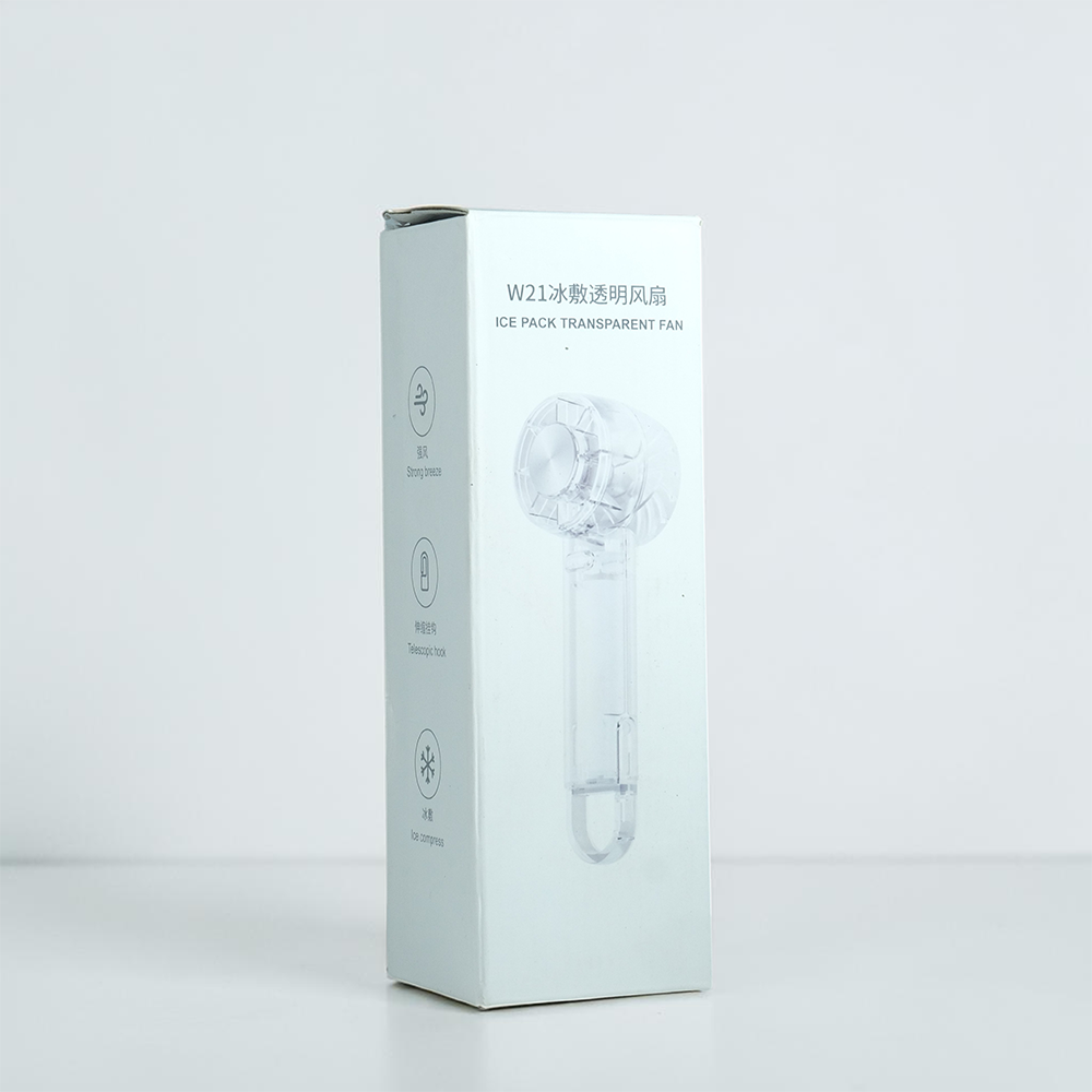 SABAT Kipas Mini Portable Handheld Fan with Ice Pack 2000mAh - W21 Gambar produk SABAT Kipas Mini Portable Handheld Fan with Ice Pack 2000mAh - W21 - Kemasan