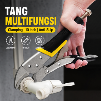 JIEWEI Tang Multifungsi Pliers Manual Pressure Round Mouth 10 Inch - L90