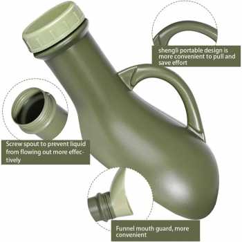 Gambar produk SEVENA Pispot Urinal Portable Botol Tempat Pipis Anti Bocor 1L - Y1300 - 1