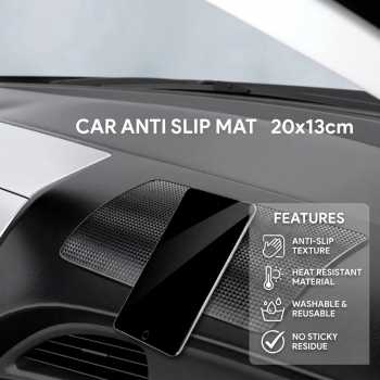 KAISHILI Car Anti Slip Mat untuk Dashboard Mobil 20x13cm