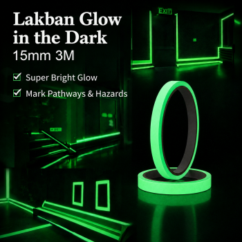 HAPPYARD Lakban Glow in the Dark Luminous Tape Decoration - HY6