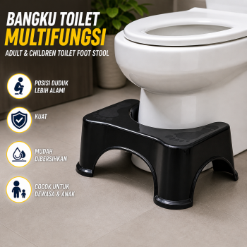 FMA Bangku Toilet Multifungsi Adult and Children Toilet Foot Stool - FM-ACA