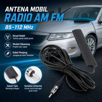CRW Antena Mobil Car Radio Antenna AM FM - CR002