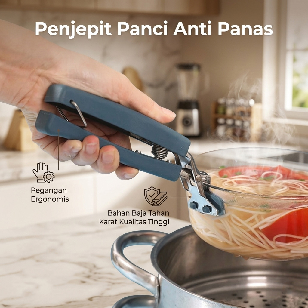 YUFIENG Penjepit Panci Piring Mangkok Anti Panas Clipper Bowl - YF-13 Gambar produk YUFIENG Penjepit Panci Piring Mangkok Anti Panas Clipper Bowl - YF-13 - Utama