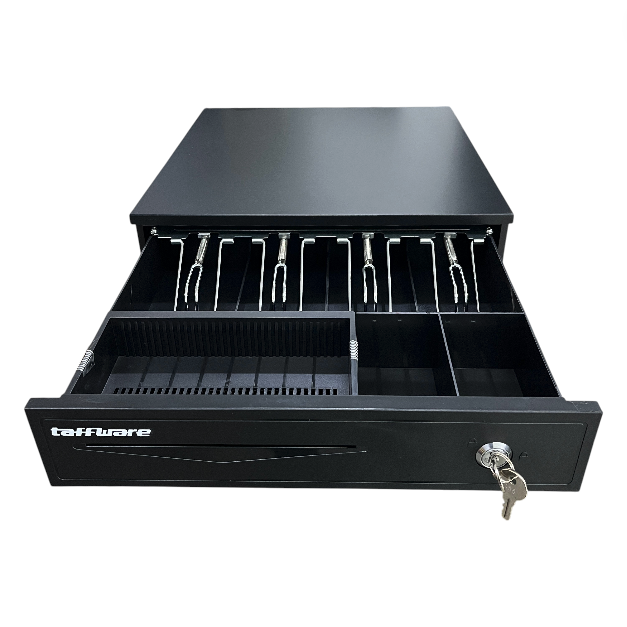 Taffware Cash Drawer Kotak Uang Coin Kasir Key Three Lock with Clip 335 - IW210 Gambar produk Taffware Cash Drawer Kotak Uang Coin Kasir Key Three Lock with Clip 335 - IW210 - 1