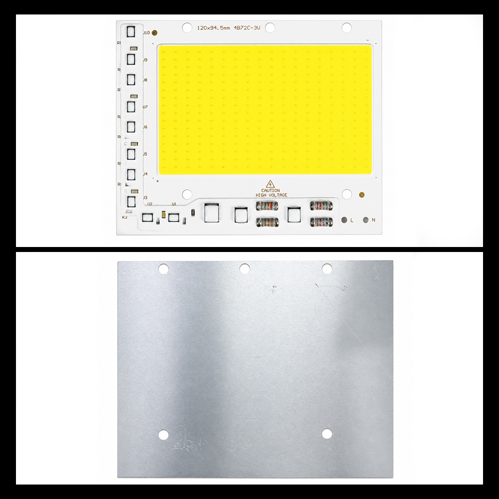 Ovicart LED COB Chip Driver Free 220V 5054 Lamp Board Beads 304 Cool White 6500K 100W - HO15 Gambar produk Ovicart LED COB Chip Driver Free 220V 5054 Lamp Board Beads 304 Cool White 6500K 100W - HO15 - 2