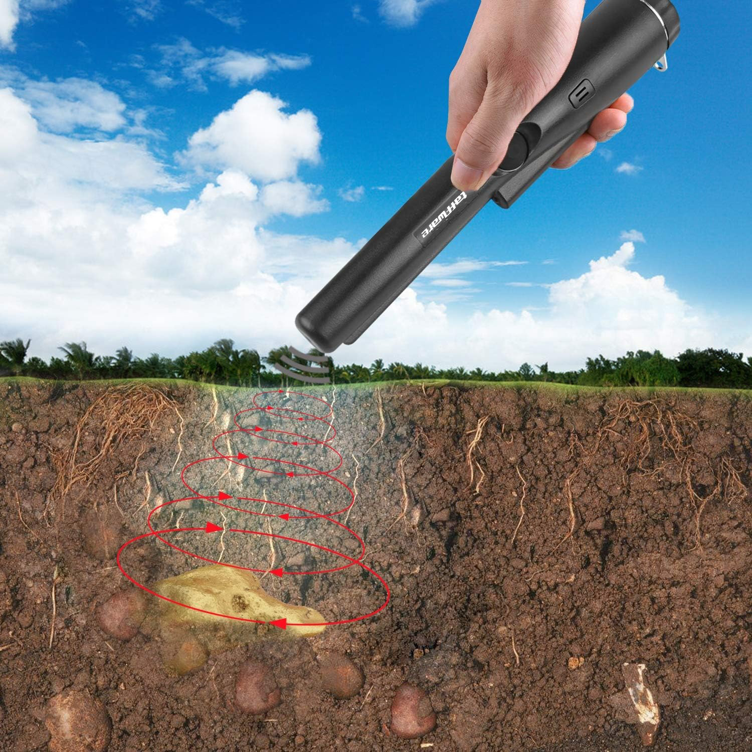 Taffware Detektor Logam Metal Pinpointer Garrett Waterproof - 1166000 Gambar produk Taffware Detektor Logam Metal Pinpointer Garrett Waterproof - 1166000 - 2