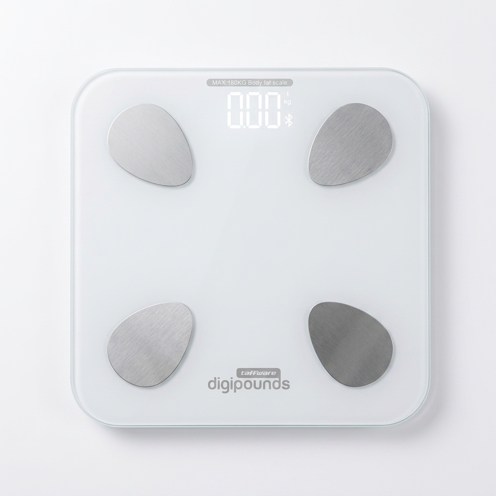 Taffware Digipounds Timbangan Badan Digital Scale Smart App 180kg - FL7081 Gambar produk Taffware Digipounds Timbangan Badan Digital Scale Smart App 180kg - FL7081 - 1