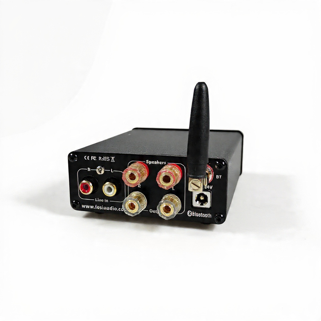 Fosi Audio Mini Power Amplifier Bluetooth 5.0 2 Channel TPA3116D2 - BT20A Gambar produk Fosi Audio Mini Power Amplifier Bluetooth 5.0 2 Channel TPA3116D2 - BT20A - 7