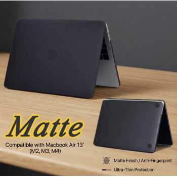 Gambar produk MTT Cover Case Macbook Full Protection Flat Luxury Matte M2 M3 M4 Macbook Air 13 M2 - M-02