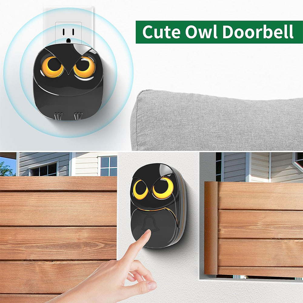 HT Bel Pintu Wireless Doorbell Waterproof 35 Tunes Plug In - HB-808B Gambar produk HT Bel Pintu Wireless Doorbell Waterproof 35 Tunes Plug In - HB-808B - 4
