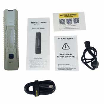 Gambar produk NITECORE Senter LED Flashlight 3 Color Rechargeable IP67 1500 Lumens - EDC07 - 8